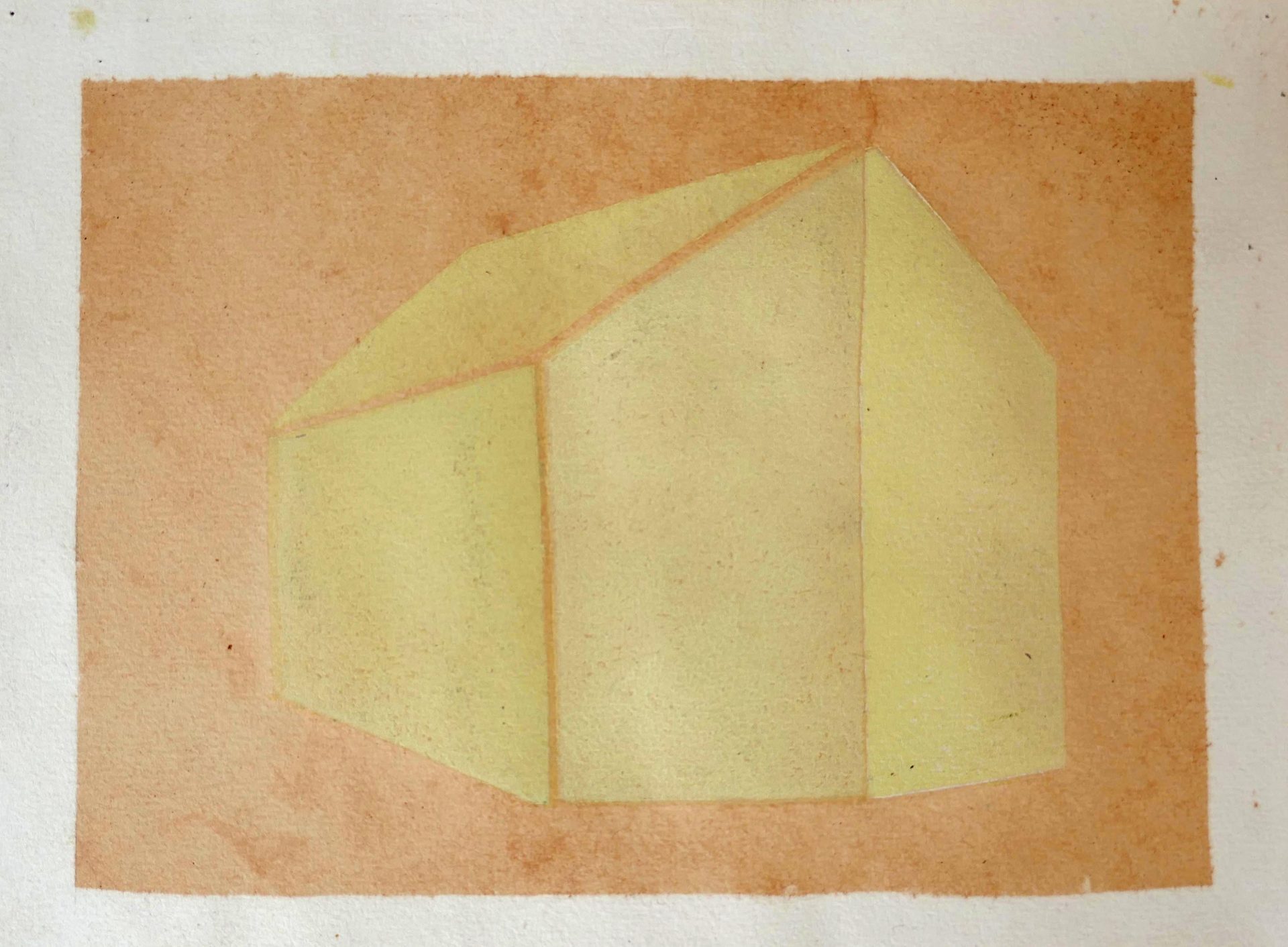 Architecture végétale 5, 2020, monotype on dyed paper (walnut leaves), image size 13,4x18,4 cm, paper size 17,3x22 cm, edition of 1jpg